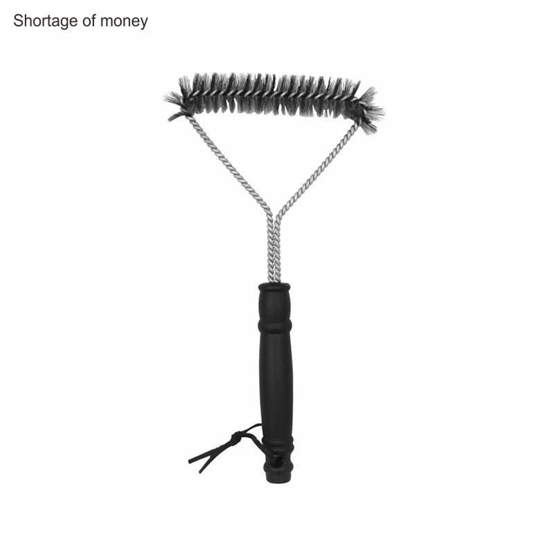 Barbecue Grill BBQ Brush Clean Tool Grill Accessories Stainless Steel Bristles Non-stick Cleaning Brushes Barbecue Accessories