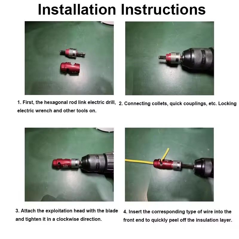 Electric wire stripping machine, wire stripping pliers, cable stripping rotation, stripping tool