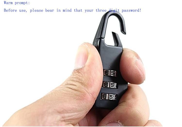 Trolley Luggage Lock Mini  Password Padlock
