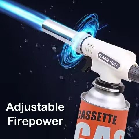 Gas Burner Welding Torch Flame Gun High Temperature Brass Copper Gas Torch Blowtorch Brazing Solder Propane Welding Plumbing