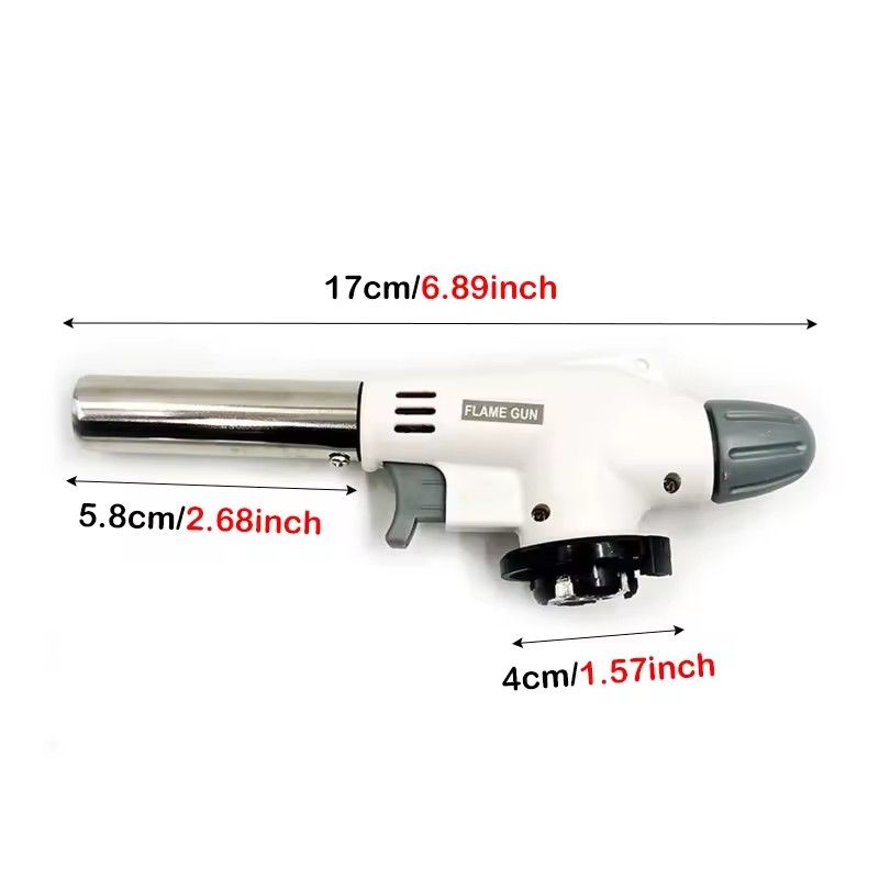 Gas Burner Welding Torch Flame Gun High Temperature Brass Copper Gas Torch Blowtorch Brazing Solder Propane Welding Plumbing
