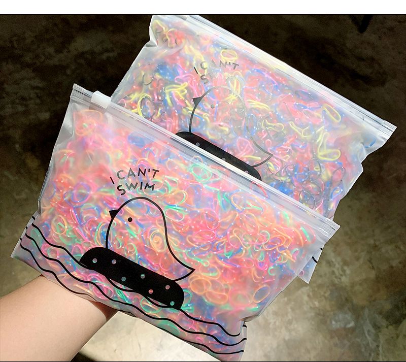 1000pcs/Pack Girls Colorful Small Disposable Rubber Bands Gum For Ponytail Holder Elastic Hair Bands Fashion Hair Accessories A-479