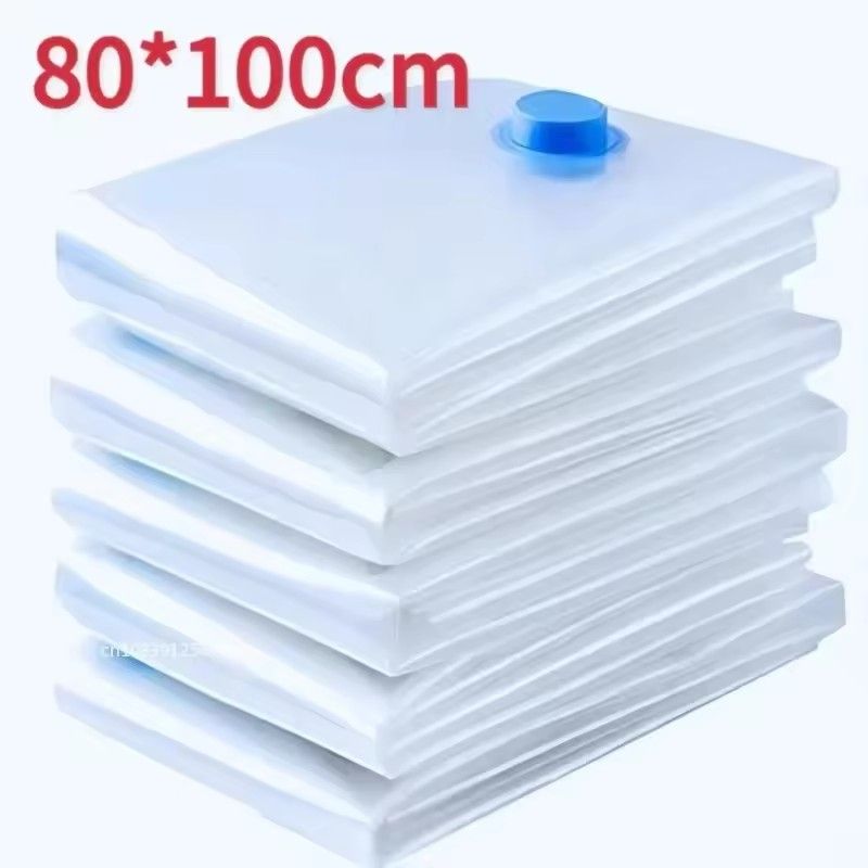 Vacuum Storage Bags Empty Bags for Clothes Vacuum Cleaner Compression Pack Space Saver Travel Storage Bag,With Hand-Pump
