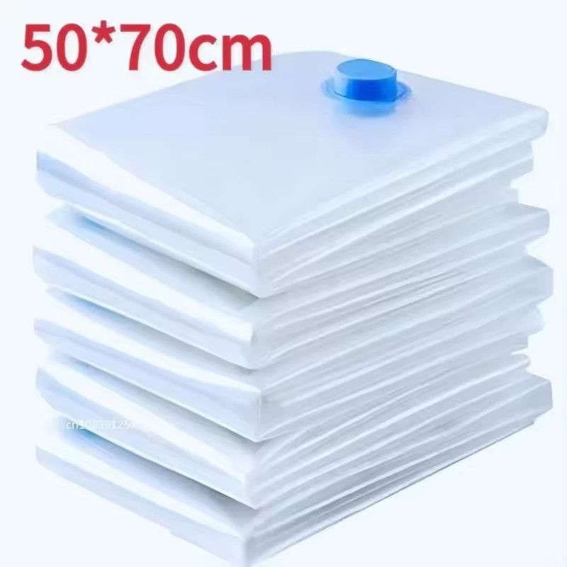 Vacuum Storage Bags Empty Bags for Clothes Vacuum Cleaner Compression Pack Space Saver Travel Storage Bag,With Hand-Pump