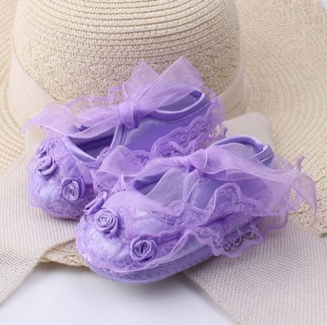 Wonderful!0-12M Baby New Born Girls Shoes Toddler Baby Soft Sole Slip Shoes Female Baby Lace Bow Princess Pink Shoes 鞋-3