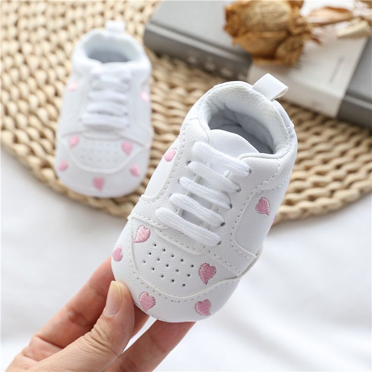 Casual Baby Shoes Baby Girls Baby Bed Shoes Cute Soft Soles Prewalker Sneakers Walking Shoes Toddler First Walker