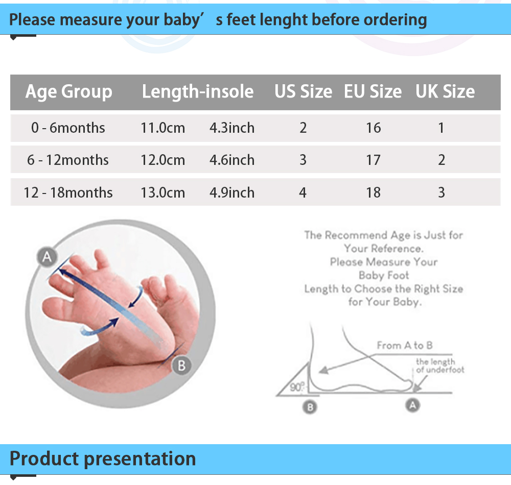 Casual Baby Shoes Baby Girls Baby Bed Shoes Cute Soft Soles Prewalker Sneakers Walking Shoes Toddler First Walker