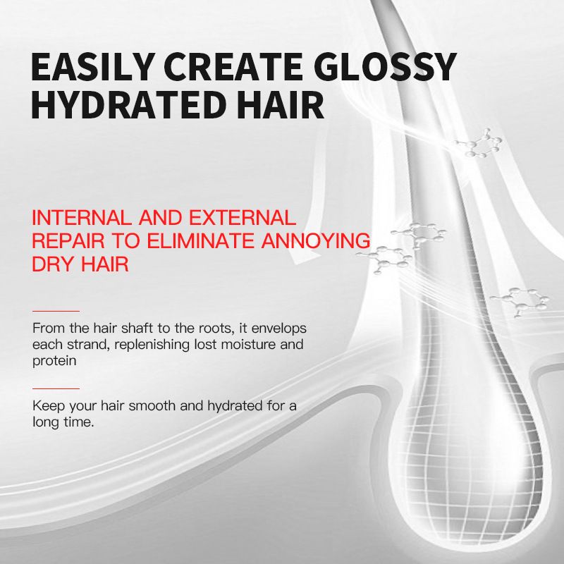 No Wash Moroccan Hair Oil Capsules Vitamin E Nut Oil Hair Care Essence Smooth and Repair Dryness and Frizz Nourishing Hair