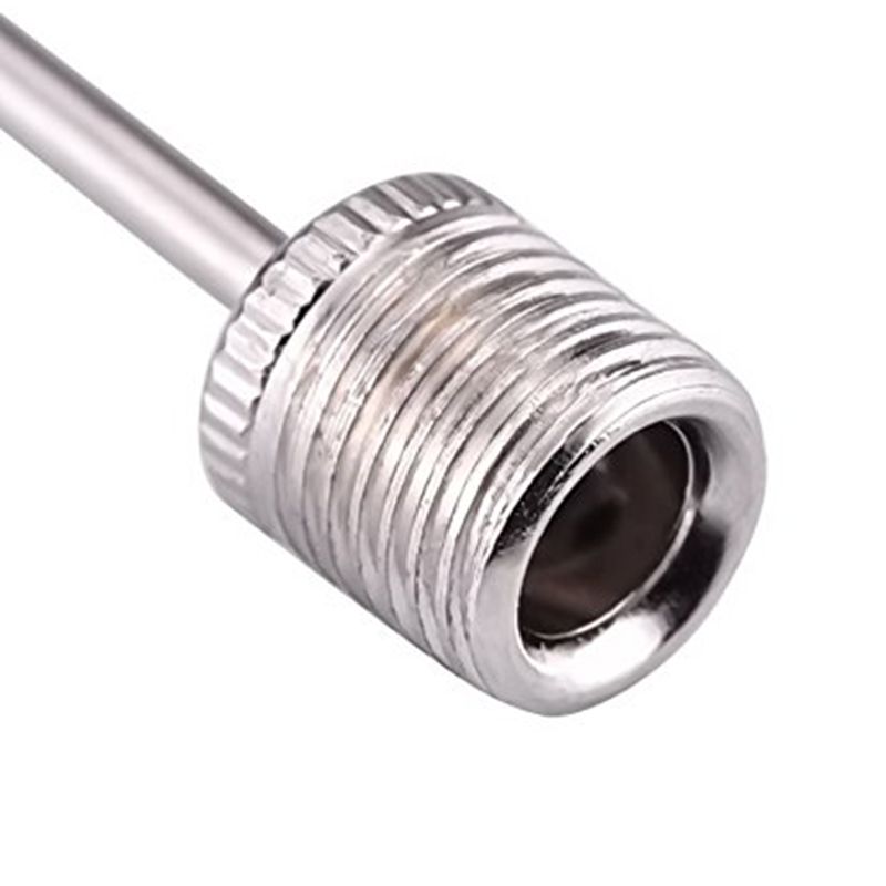 10Pcs Basketball Inflating Pump Needle Football Inflatable Air Valve Adaptors Stainless Steel Pump Pin Nozzle Ball Air NeedleE-1106