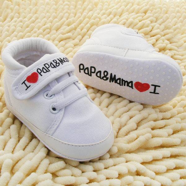 0-12M Toddler Newborn Shoes Baby Infant Kids Boy Girl Soft Sole Canvas Sneaker