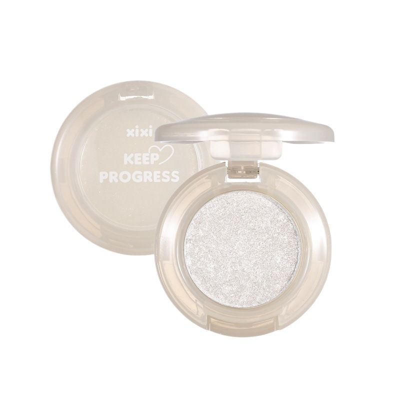 XIXI Monochrome Eyeshadow Palette Discoloration Eyeshadow Highlighter Sequins Waterproof Lasting Eyes Makeup Pigments