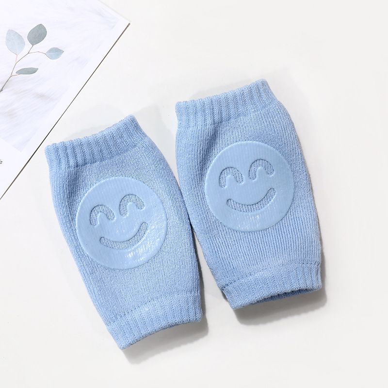 Kids Non Slip Crawling Elbow Infants Toddlers Baby Accessories Smile Knee Pads Protector Safety Kneepad Leg Warmer Girls Boys F3-56