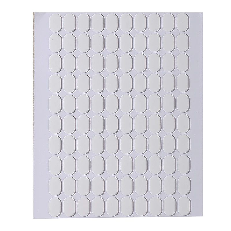 200 stickers/2 sheets Traceless Transparent Nail Double-side Adhesive Tape For False Nails Display Stand Tools Manicure Strip