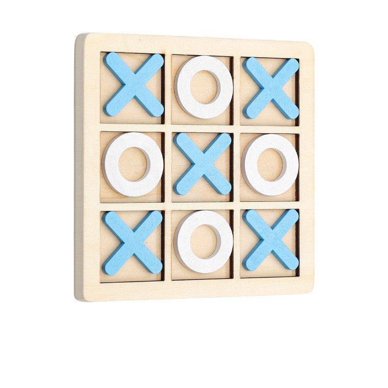 1p Montessori Wooden Toy Mini Chess Play Game Interaction Puzzle Training Brain Learing Early Educational Toys For Children Kids