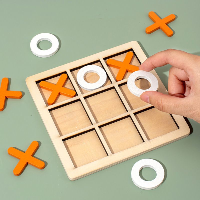 1p Montessori Wooden Toy Mini Chess Play Game Interaction Puzzle Training Brain Learing Early Educational Toys For Children Kids