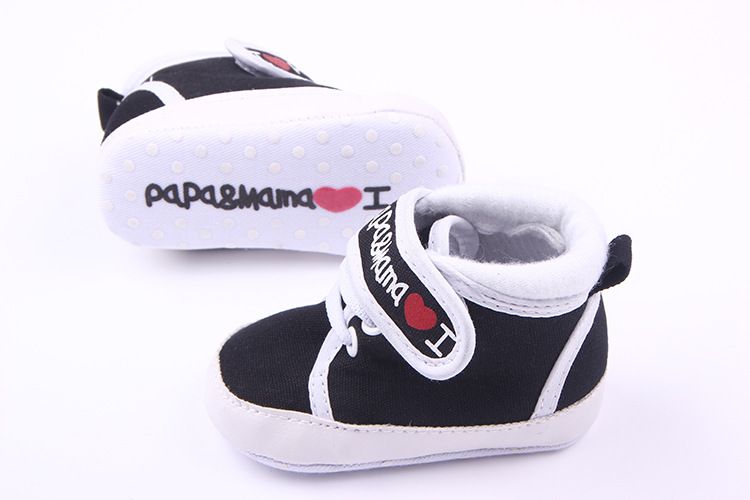 0-12M Toddler Newborn Shoes Baby Infant Kids Boy Girl Soft Sole Canvas Sneaker