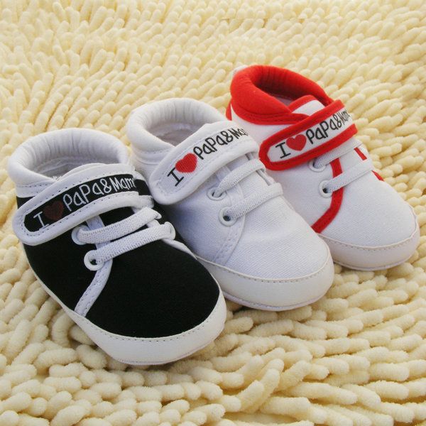 0-12M Toddler Newborn Shoes Baby Infant Kids Boy Girl Soft Sole Canvas Sneaker