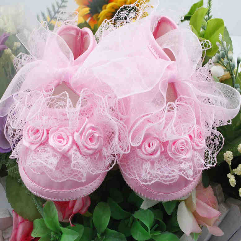 Newborn Baby Princess Girls Shoes Sandals Infant Toddler Crib Prewalker鞋-3