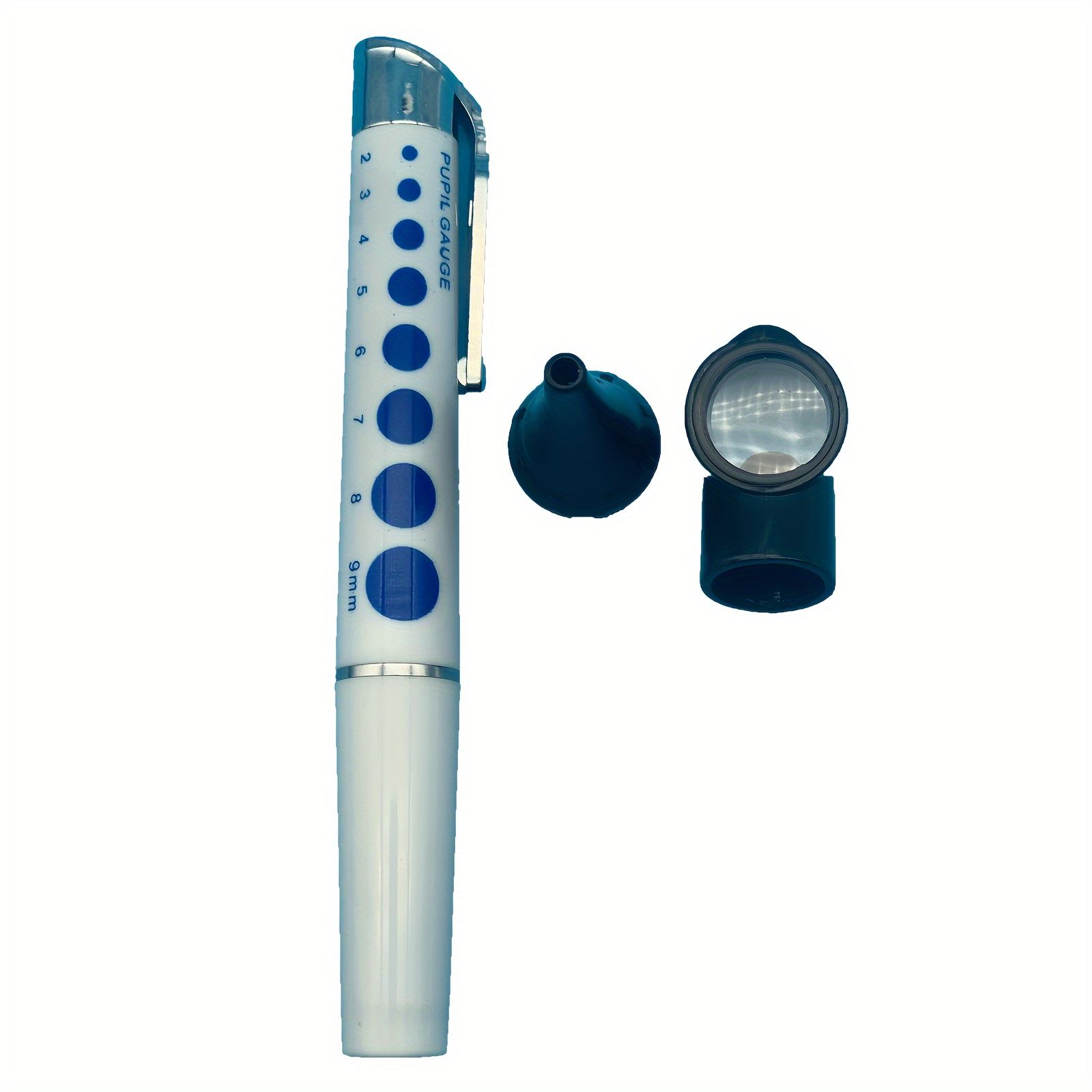 Mini Otoscope Ear Examination Tool with LED Light - Portable Diagnostic Ear Checker, Battery Powered, 4 Size Specula C-123