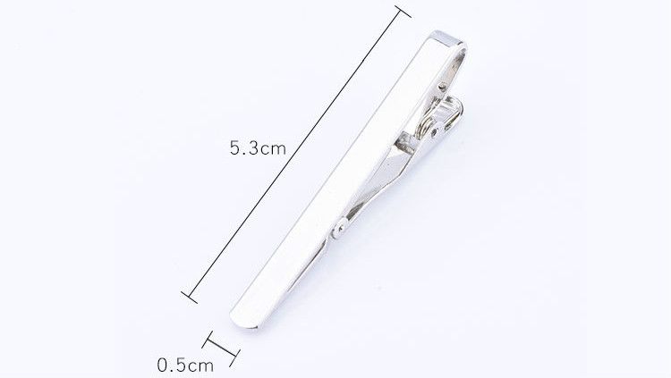 Men's tie clip Classic tie clip silver gold black tie clip suitable for wedding anniversary business and daily life  A-841