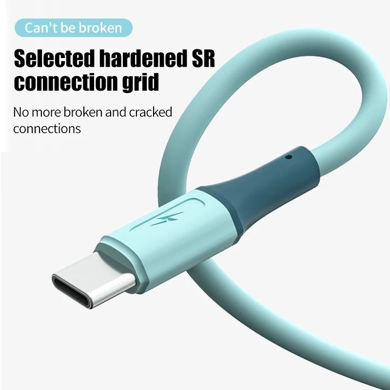 3 In 1 Usb Cable 3a Fast Charge Usb C Cable For Iphone 13 12 Pro Max Xiaomi 12 11 Huawei Samsung Phone Charging Cable C-142
