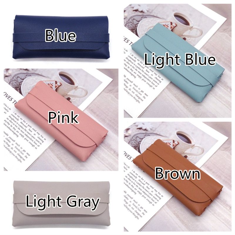 Unisex Fashion Glasses Bag Protective Cover Portable Sunglasses Case Reading Eyeglasses Box Clutch Pouch Eyewear Accessories T-105