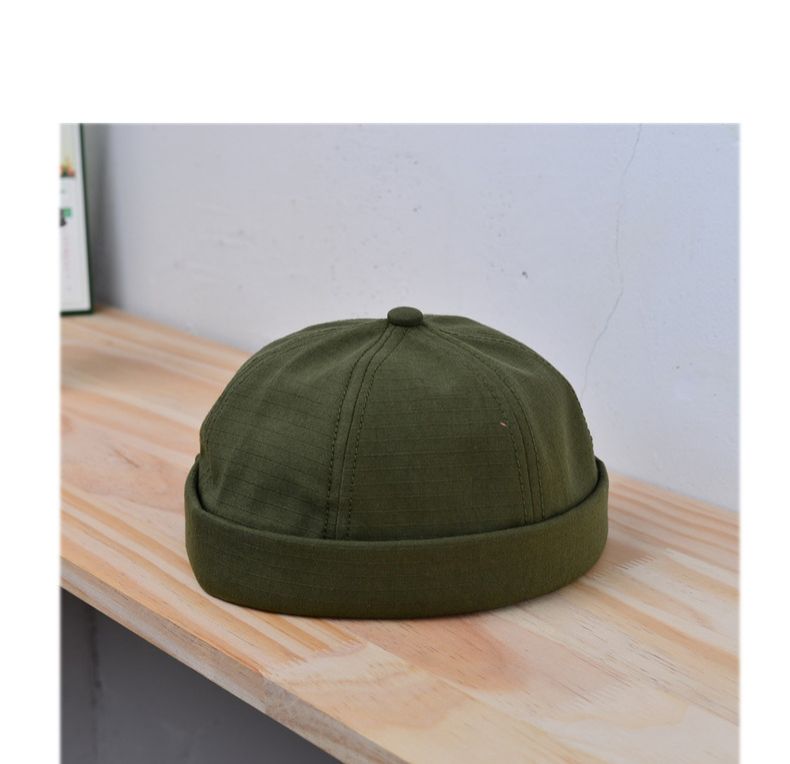 Retro Corduroy Original Docker Sailor Biker Cap Brand Brimless Skullcap Men And Trend Hip-hop Hat Autumn And Keep Warm Hat
