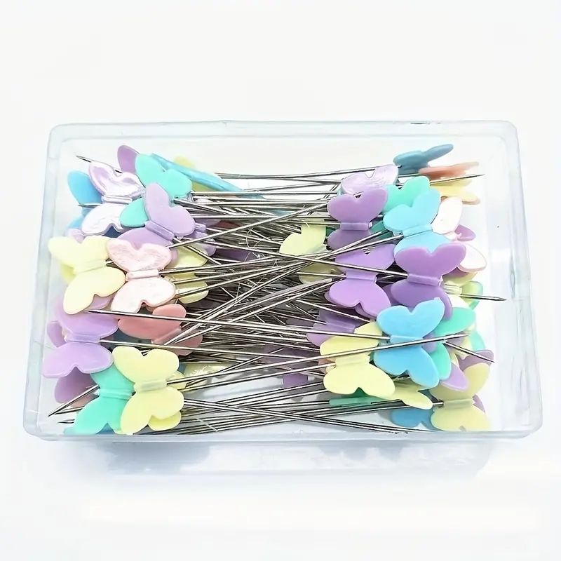 Wholesale 100-Piece Sewing Accessory Kit: Stainless Steel Dressmaking Pins for Embroidery, Patchwork & More! C-309