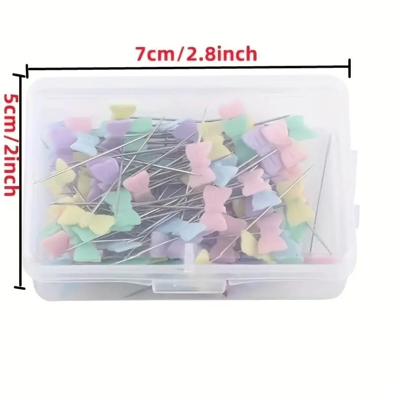Wholesale 100-Piece Sewing Accessory Kit: Stainless Steel Dressmaking Pins for Embroidery, Patchwork & More! C-309