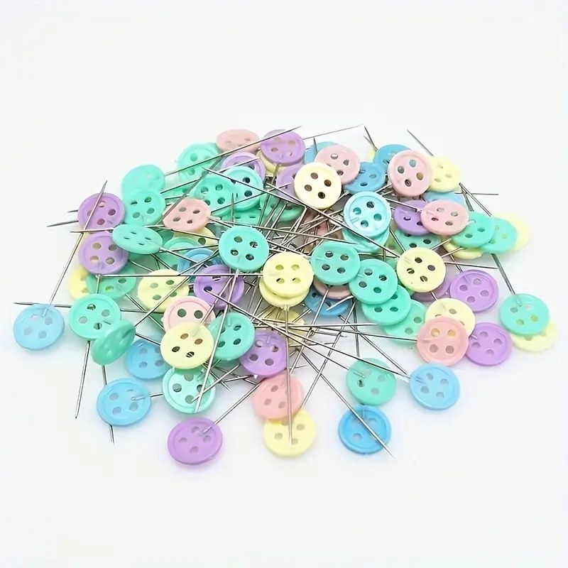 Wholesale 100-Piece Sewing Accessory Kit: Stainless Steel Dressmaking Pins for Embroidery, Patchwork & More! C-309