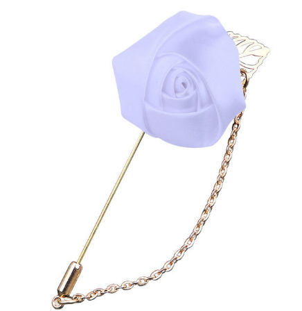 Men's flower rose brooch handmade cloth groomsmen corsage bride and groom and orange blossom A-1164