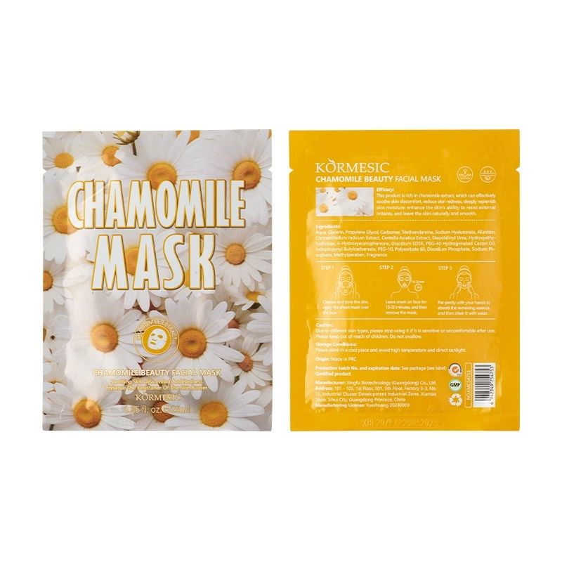 5pcs KORMESIC Fruit Mask, Beauty Mask, Moisturizing and Firming Mask Cosmetics
