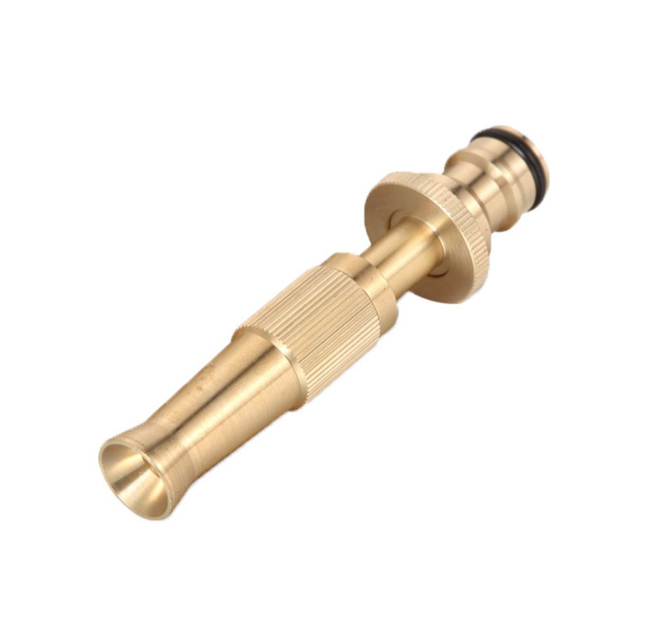 Water Spray Gun Spray Nozzle Washing Machine Nozzle Hose Pipe Metal Brass Lawn Garden Car High Pressure SolidE-786