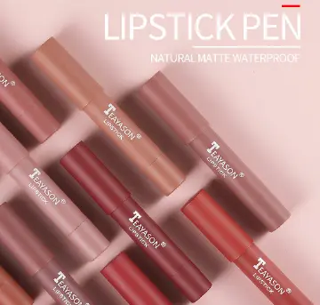 Matte lipstick 12 colors waterproof long lasting sexy red lipstick makeup B2-582