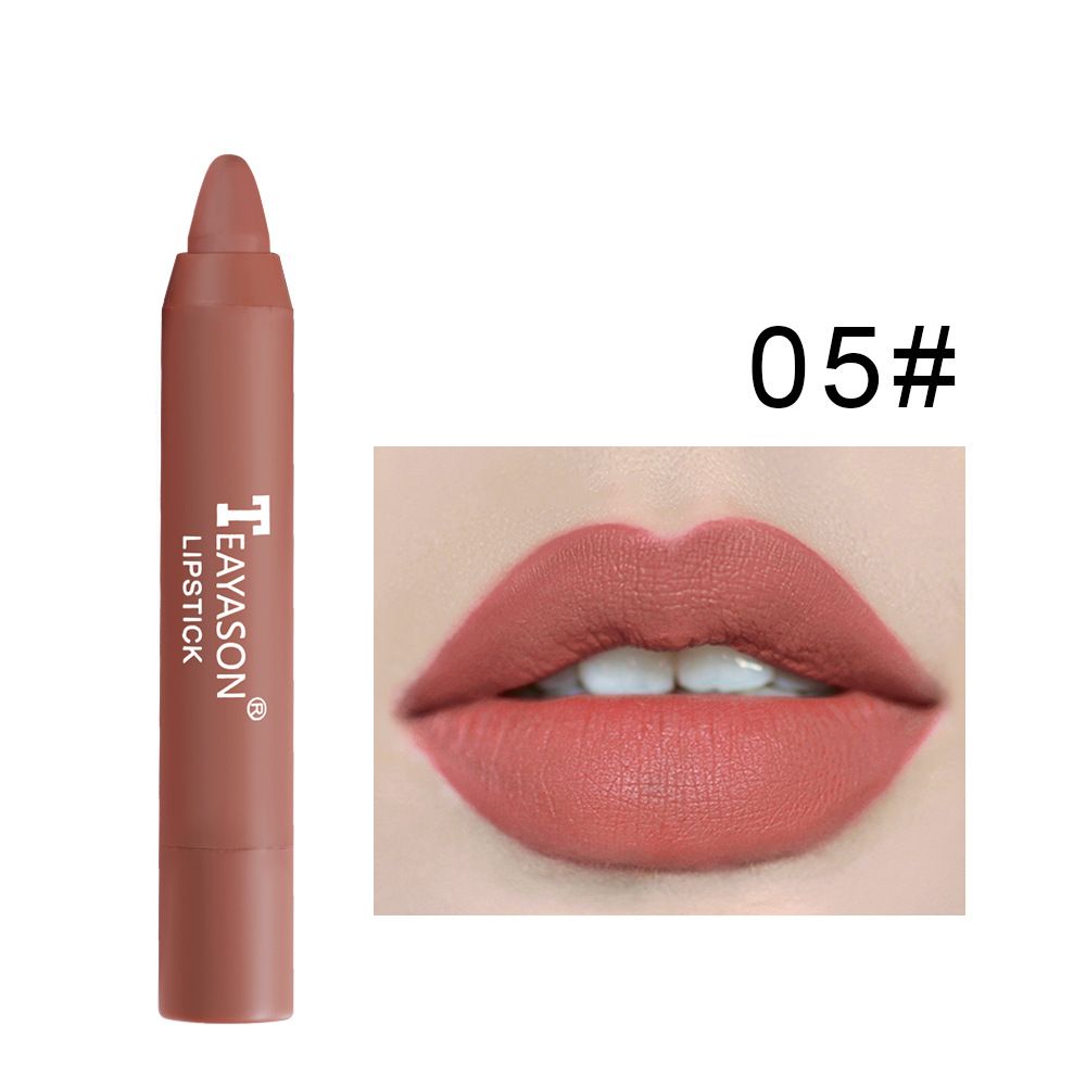 Matte lipstick 12 colors waterproof long lasting sexy red lipstick makeup B2-582 view 7