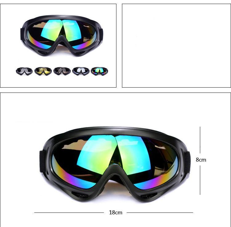 Motorcycle Riding Sport Windproof Sand Goggles Ski Glasses FZ-387