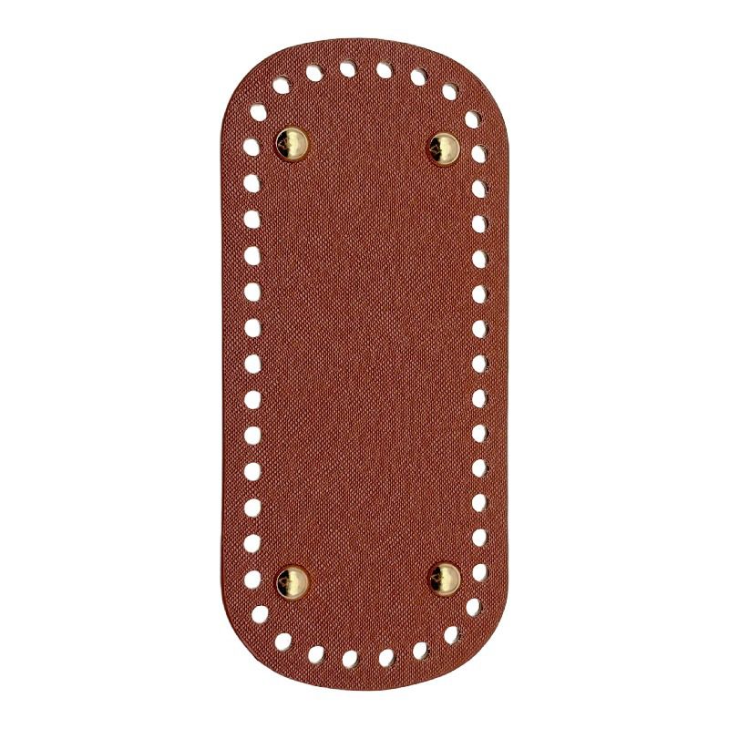 Bag accessories crochet cloth thread weaving handbag handmade yarn oval leather bottom plateC- 598