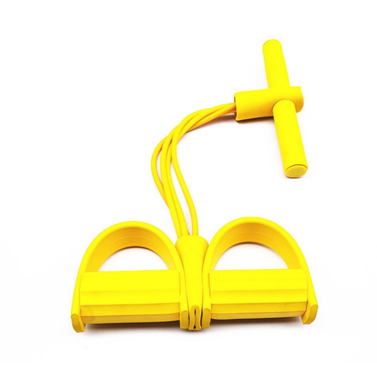 Fitness Gum 4 Tube Resistance Bands Latex Pedal Exerciser Sit-up Pull Rope Expander Elastic Bands Yoga equipment Pilates Workout