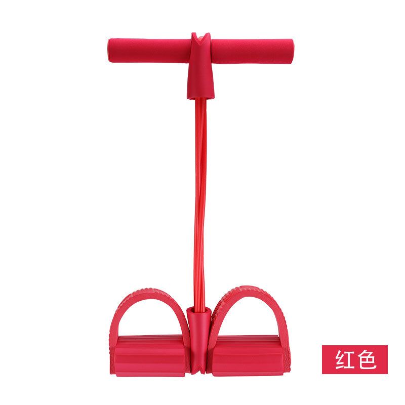 Fitness Gum 4 Tube Resistance Bands Latex Pedal Exerciser Sit-up Pull Rope Expander Elastic Bands Yoga equipment Pilates Workout