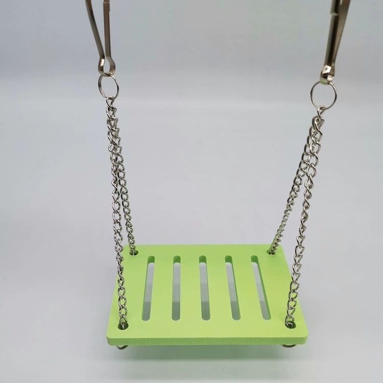 Cute Parrot Hamster Swinging Toy Swing Pet Entertainment Sports Toy