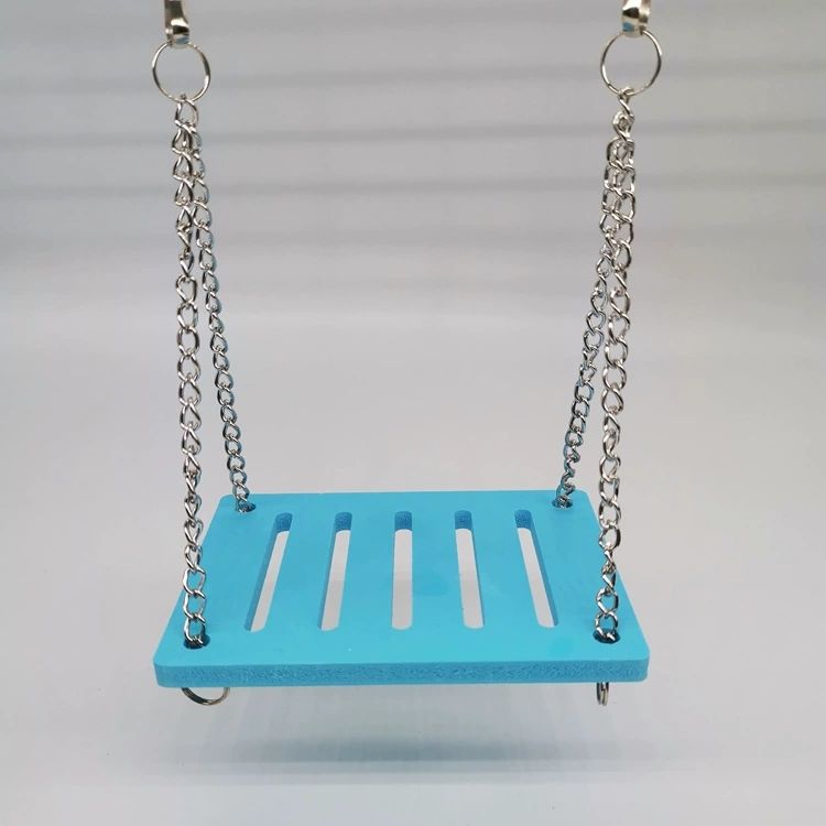 Cute Parrot Hamster Swinging Toy Swing Pet Entertainment Sports Toy