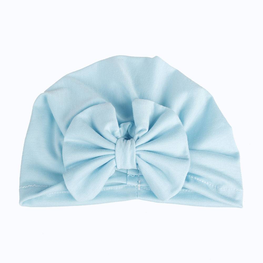 Baby Cap Cotton Bow Hat For Baby Girls 2 Layer India Hat Kids Beanie Baby Hats Caps T-89-1