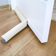 Wear-resistant Door Seam Strip Leather Seal Windproof Anti-insect Bedroom Unilateral Door Seam Diy Single Side Door Seam Strip