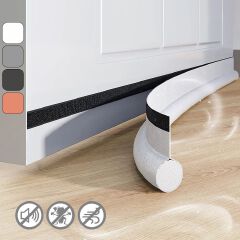 Wear-resistant Door Seam Strip Leather Seal Windproof Anti-insect Bedroom Unilateral Door Seam Diy Single Side Door Seam Strip