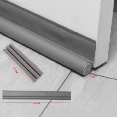 Wear-resistant Door Seam Strip Leather Seal Windproof Anti-insect Bedroom Unilateral Door Seam Diy Single Side Door Seam Strip