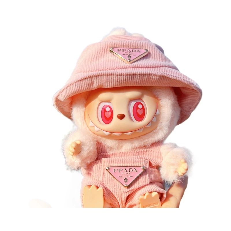 New Labu Doll Corduroy Clothing Set 17cm Clothes Shoes Dolls DIY Accessories Party Games Toys Gifts