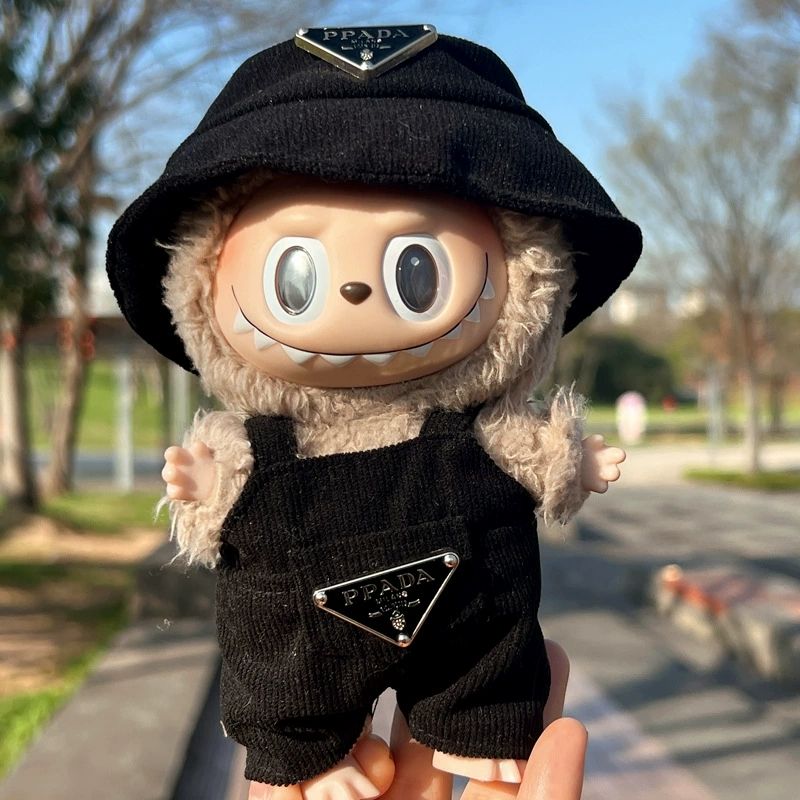 New Labu Doll Corduroy Clothing Set 17cm Clothes Shoes Dolls DIY Accessories Party Games Toys Gifts