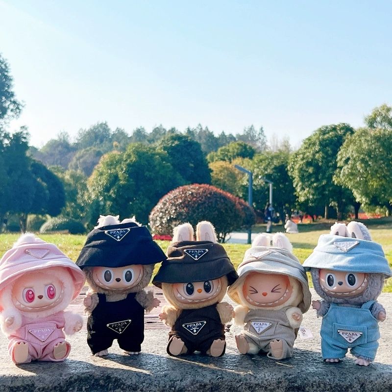 New Labu Doll Corduroy Clothing Set 17cm Clothes Shoes Dolls DIY Accessories Party Games Toys Gifts