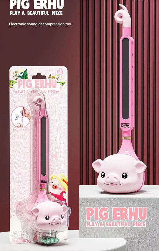 Electric Guitar Erhu Children's Musical Instrument Elk Note Creative Electronic Toy Christmas Gift