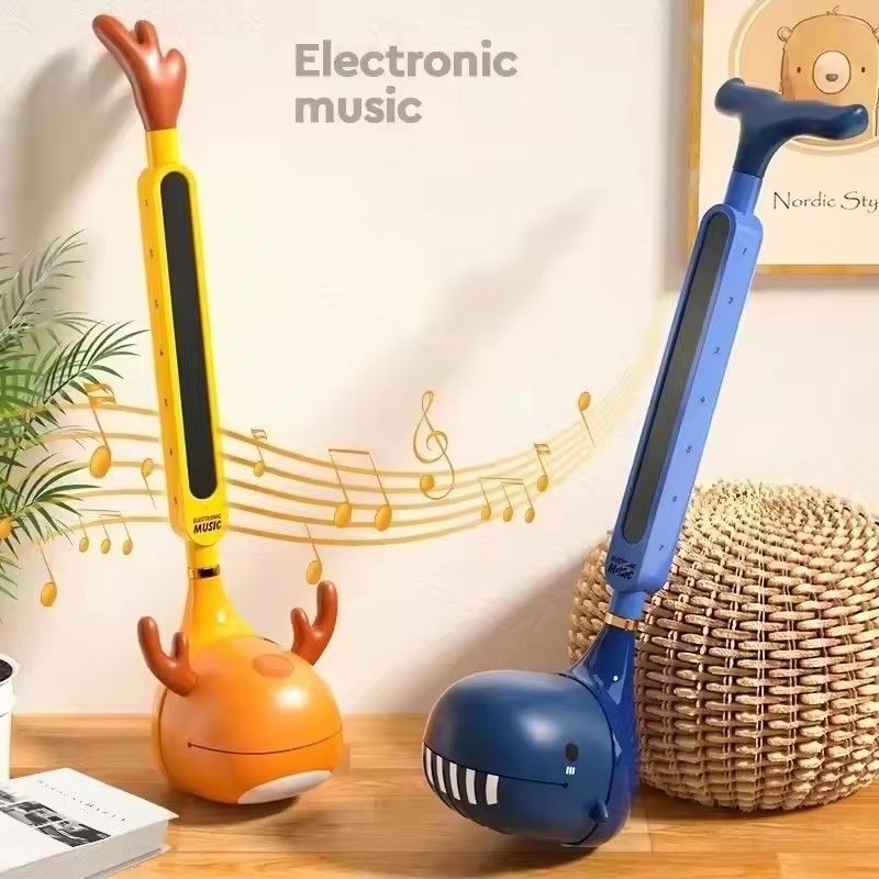 Electric Guitar Erhu Children's Musical Instrument Elk Note Creative Electronic Toy Christmas Gift